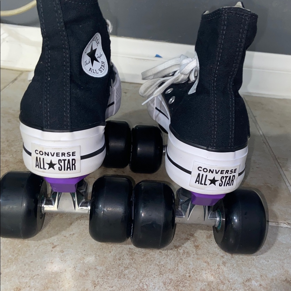 *Viral* Feel Your Soul Converse Roller Skates!!lWomens 5.5 / Mens 3.5 - Picture 5 of 7